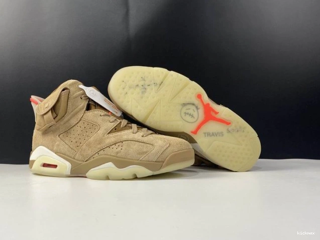 Rep MAX DH0690-200 British Scott Travis Air Retro 6 Khaki Jordan 0704